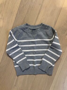 GAP BabyGap Toddler Light Gray Knit Sweater